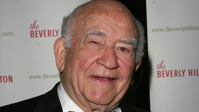 Ed Asner smiling