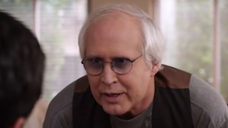 Chevy Chase with tinted glasses Community