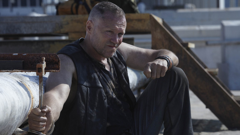 Merle Dixon sitting in sunlight