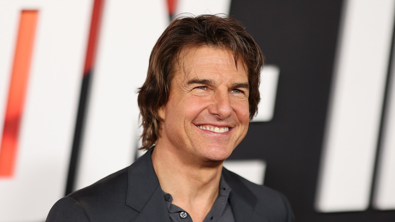 Tom Cruise smiling