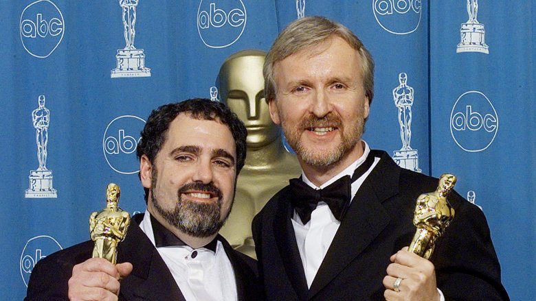 Jon Landau and James Cameron