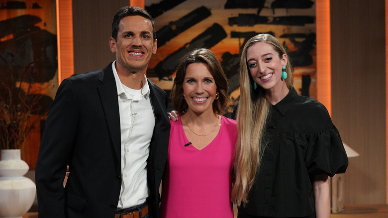 Valerie, Amanda, and Danny smiling