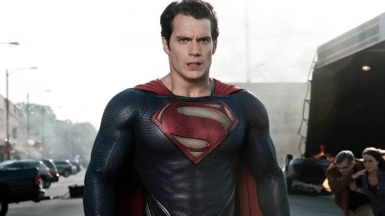 Superman ready to fight