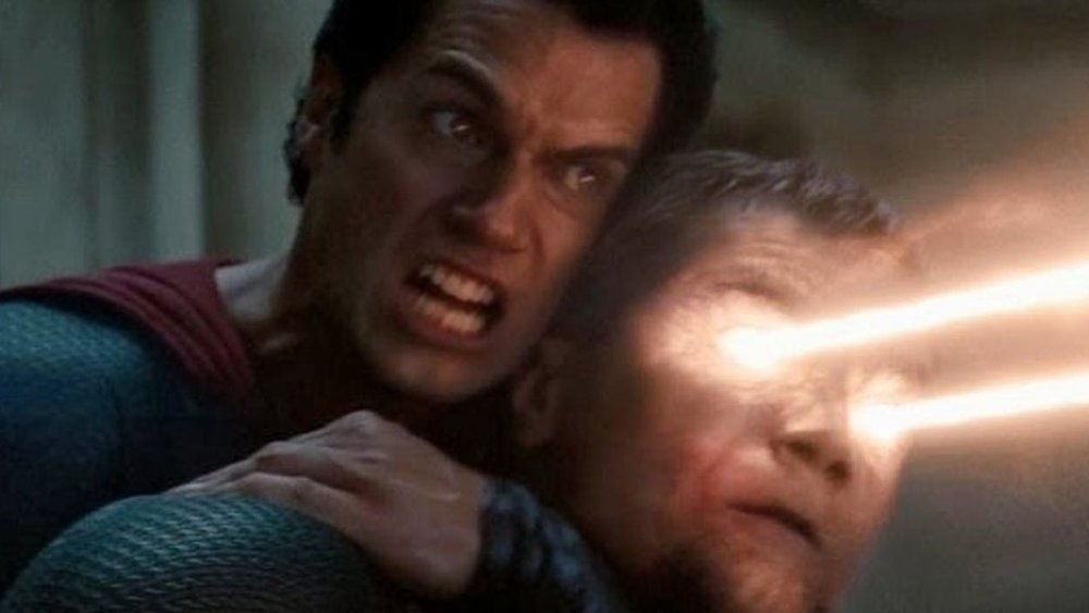 Superman killing Zod at the end of Man of Steel