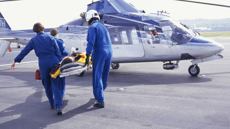 Paramedics rescue injured soul