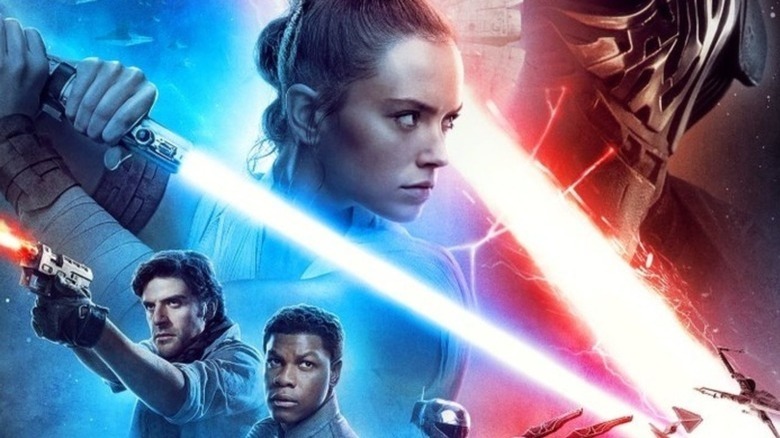 Cropped Star Wars: The Rise of Skywalker poster