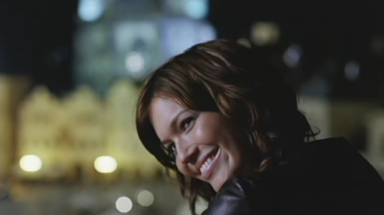 Mandy Moore smiling