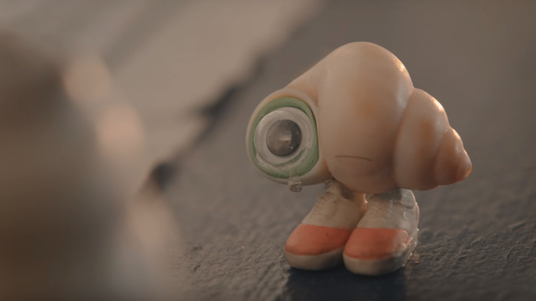 Marcel the Shell crying