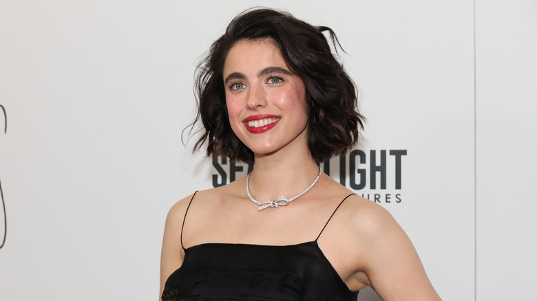 Margaret Qualley smiling