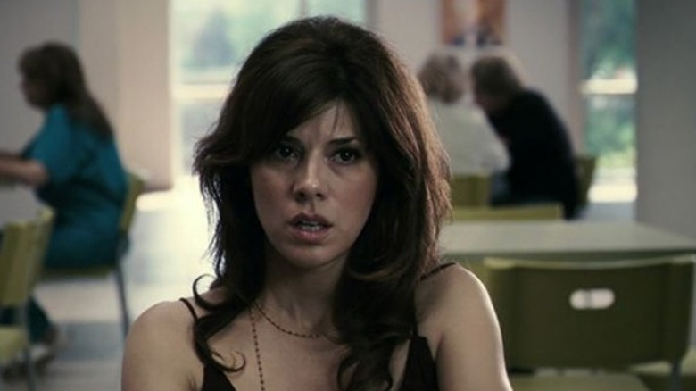 Marisa Tomei looking shocked in Before the Devil Knows You're Dead