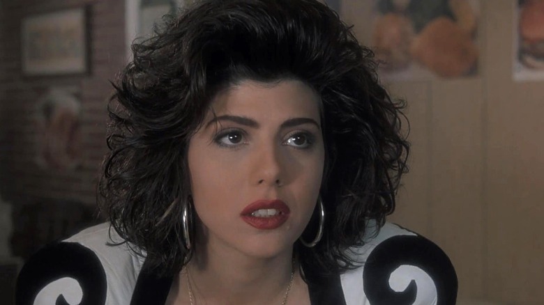 Marisa Tomei gazing off in My Cousin Vinny