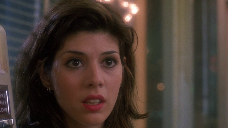 Marisa Tomei looking surprised in Untamed Heart