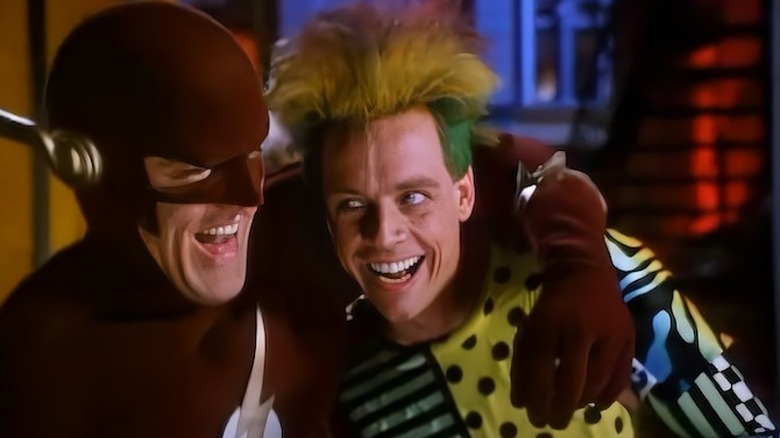 The Flash and Trickster laughing