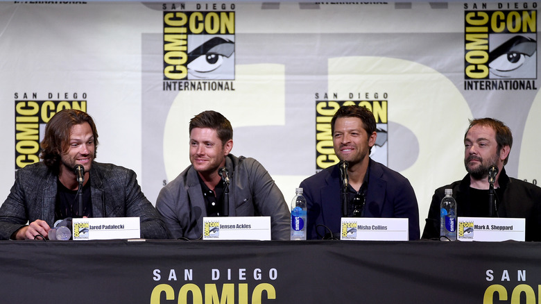 Padalecki, Ackles, Collins, Sheppard at SDCC