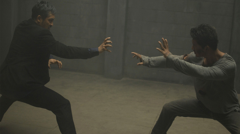 Sunny Pang fighting Iko Uwais