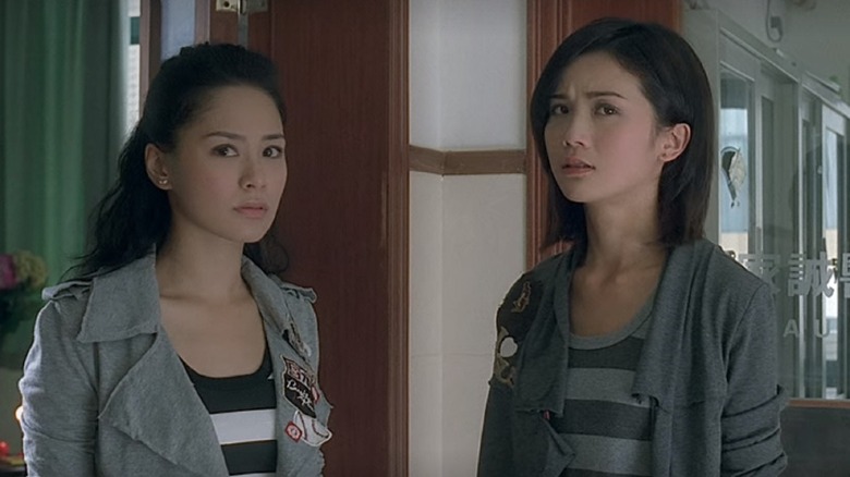 Gillian Chung and Charlene Choi together