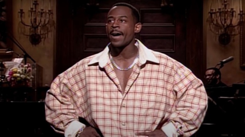 Martin Lawrence performing on SNL