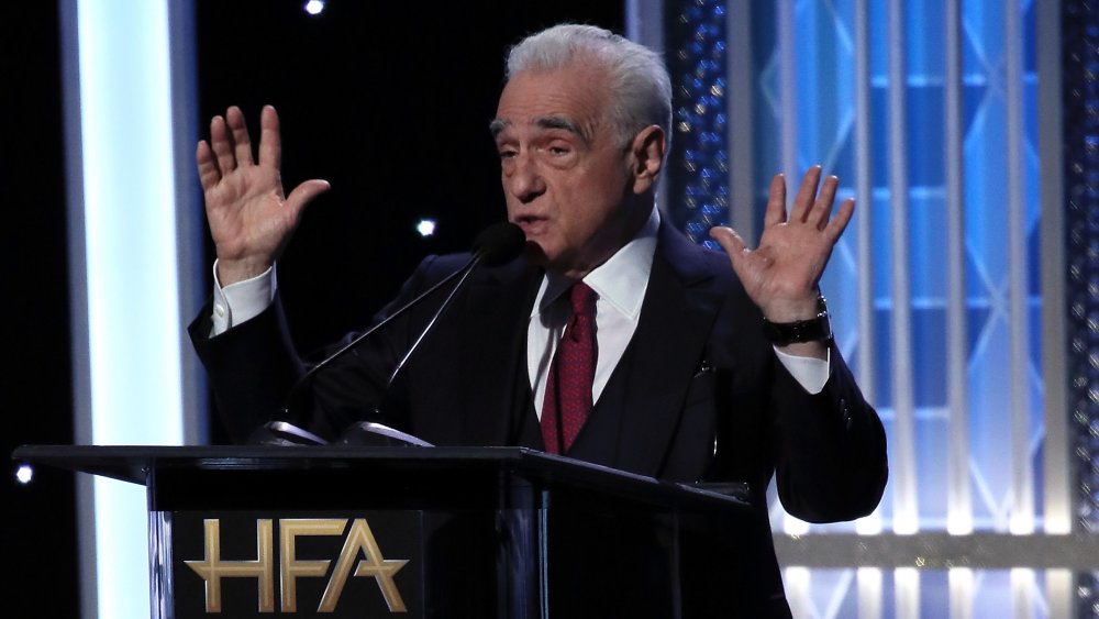 Martin Scorsese at the annual Hollywood Film Awards