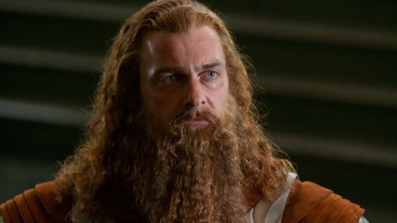 Volstagg looking stoic