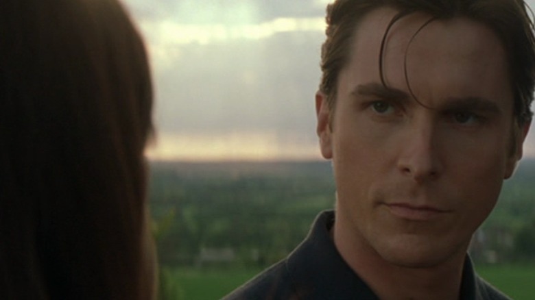 Bruce Wayne gazing