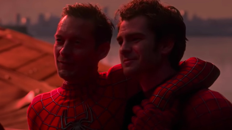 Tobey Maguire and Andrew Garfield