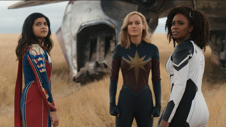 Kamala Khan, Carol Danvers, and Monica Rambeau