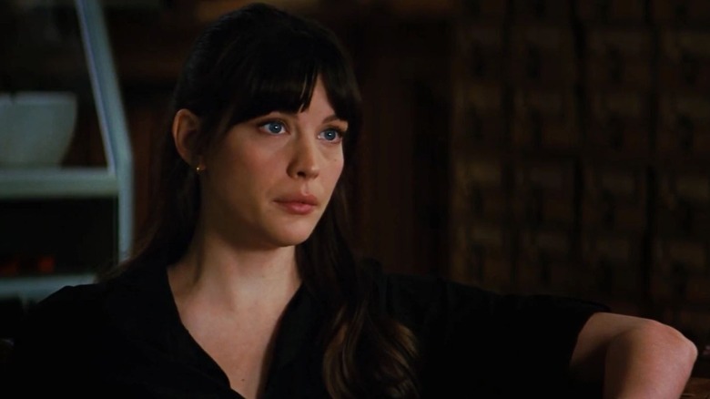 Betty Ross looks worried