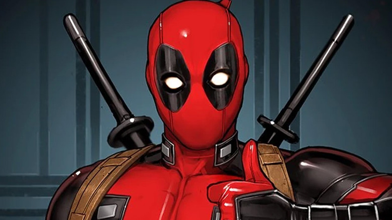 Deadpool gives thumbs up
