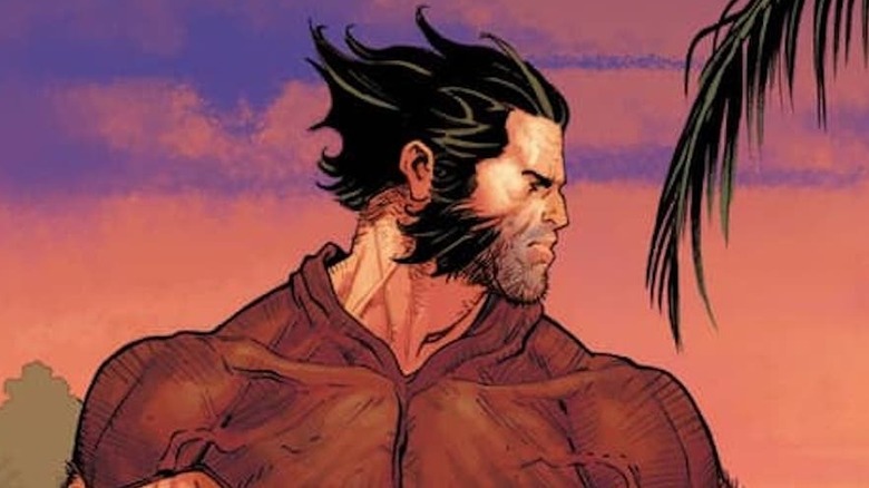 Wolverine sneering