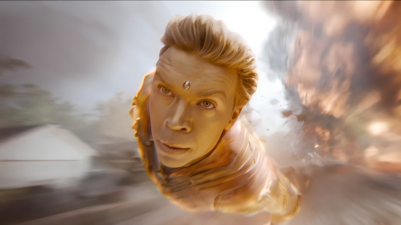 Adam Warlock flying