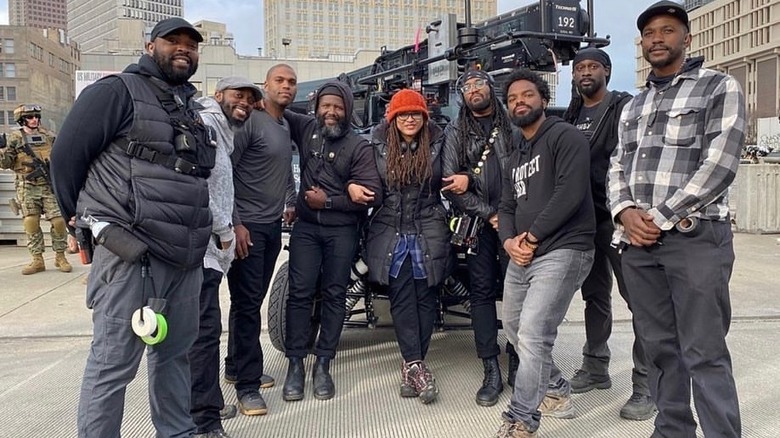 Taraja Ramsess with Ava DuVernay