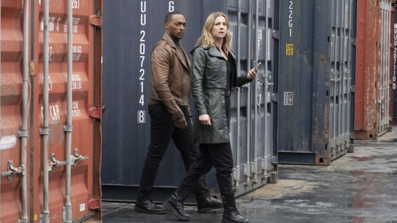 Sam Wilson and Sharon Carter