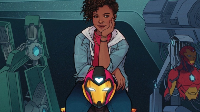 Riri Williams with Ironheart costume