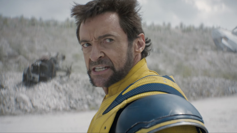 Wolverine looking angry
