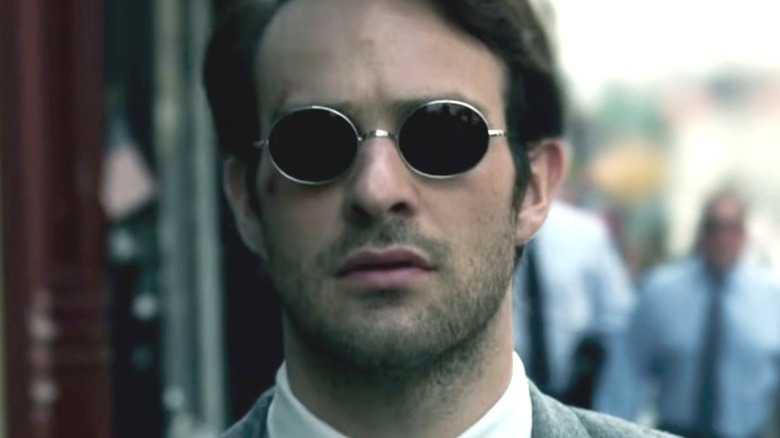 Matt Murdock in dark glasses