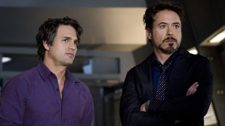 Bruce Banner and Tony Stark