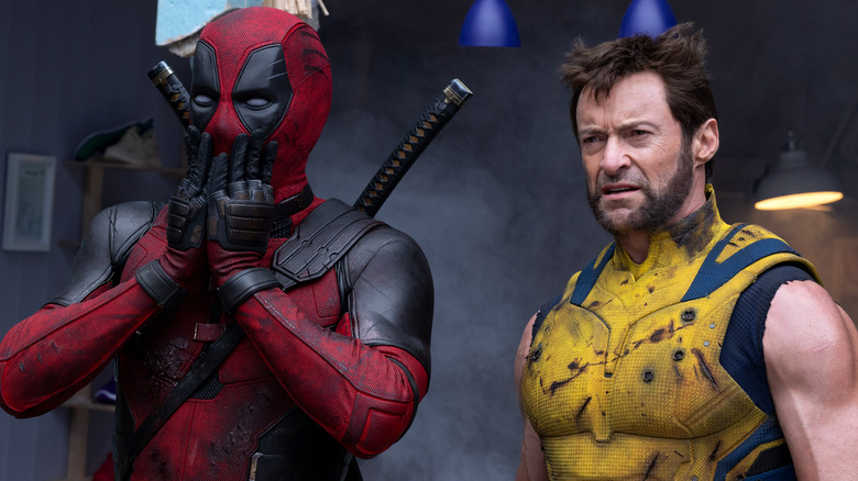 Deadpool and Wolverine shocked