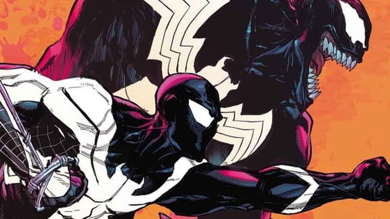 Venom spider-man in two forms