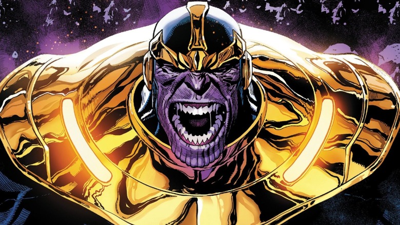 Thanos roaring