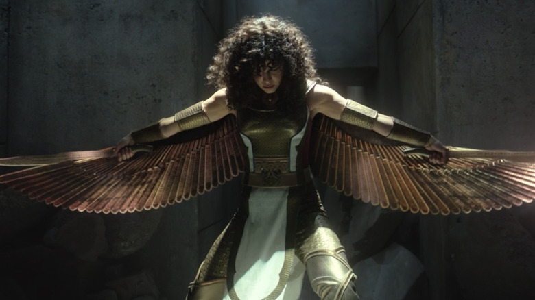 May Calamawy as Scarlet Scarab in Moon Knight