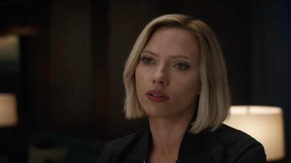 Scarlett Johansson as Black Widow in Avengers: Endgame trailer