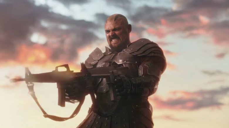 Karl Urban in Thor: Ragnarok