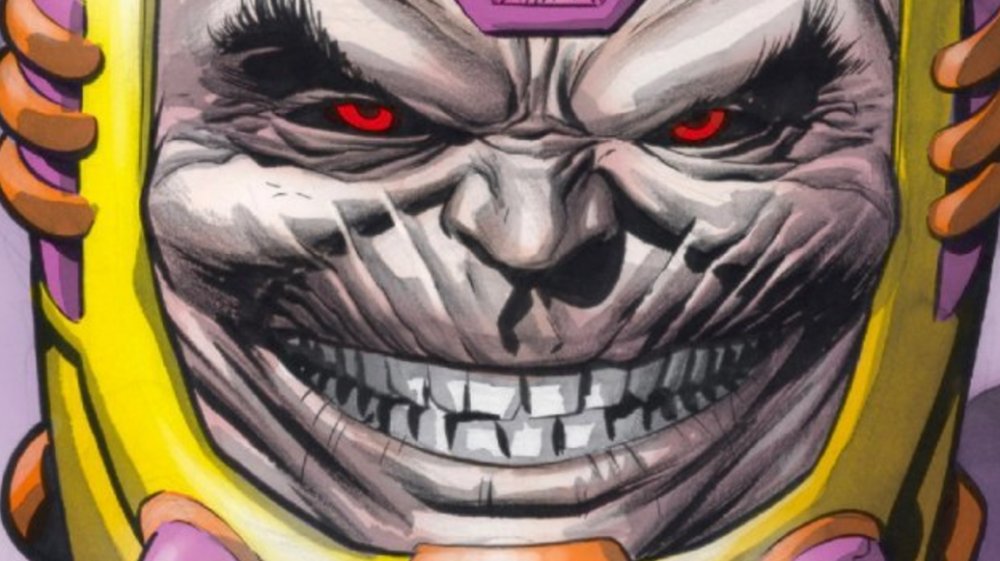 MODOK in his comic book incarnation.