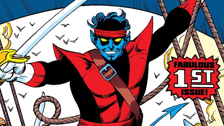 Nightcrawler smiling