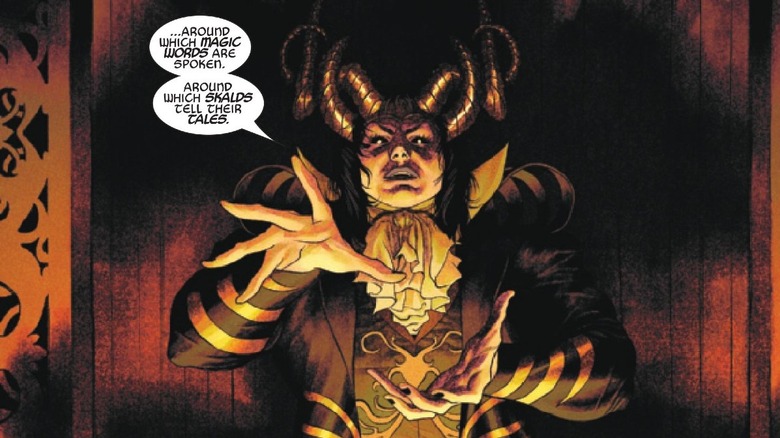 Loki talking about magic