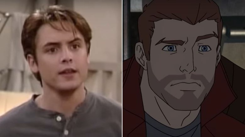 Split image of Will Friedle and Star-Lord