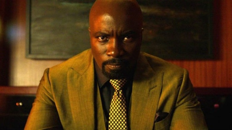 Luke Cage in a suit