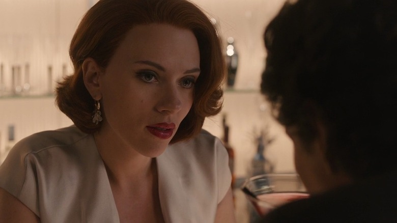 Natasha gets flirty in "Avengers: Age of Ultron" (2015)