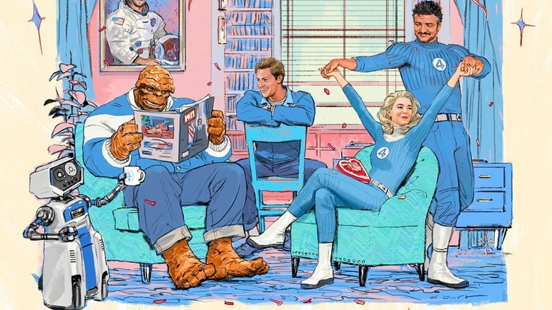 Fantastic Four Valentine's Day poster