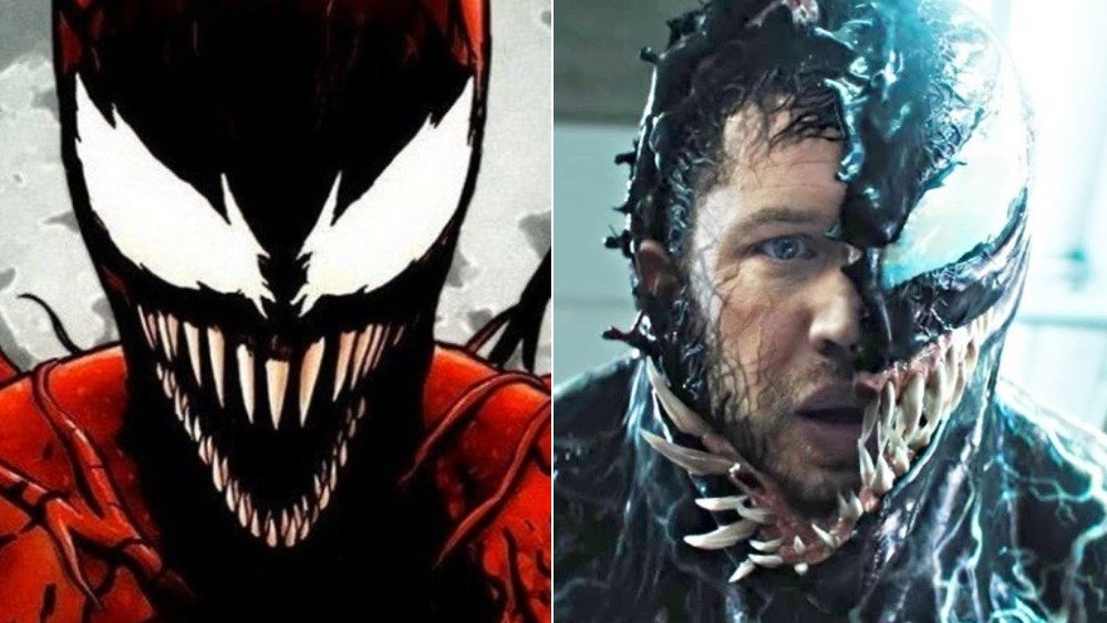 Carnage, Tom Hardy as Venom